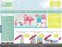 Tablet Screenshot of mimifashion.cz
